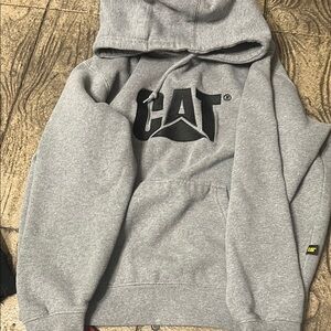 Men's Gray Hoodie Sweater